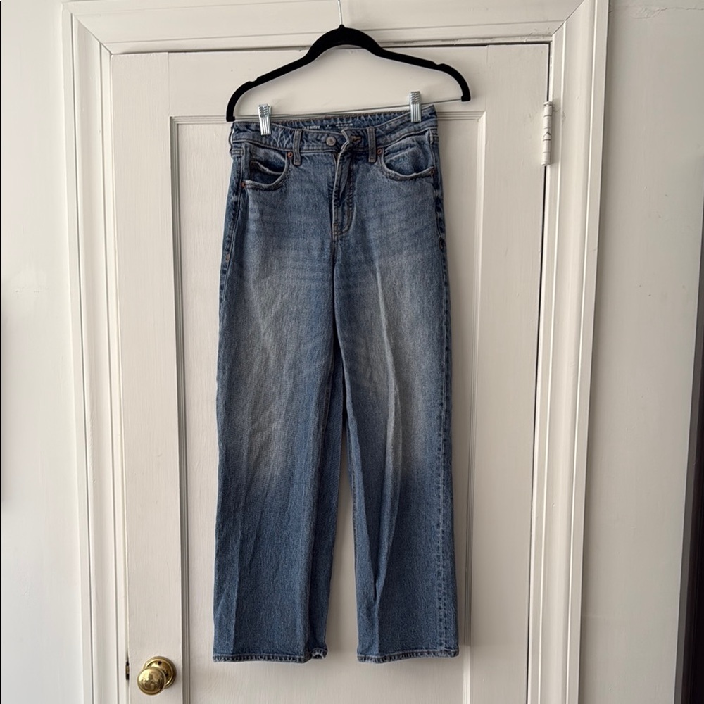Old Navy Sky-Hi Wide Leg Jeans (petite)
